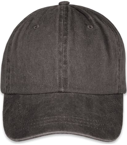 Mega Cap Pigment Dyed Hat - Black
