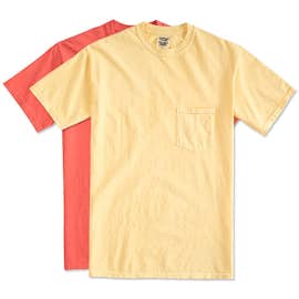 Comfort Colors 100% Cotton Pocket T-shirt