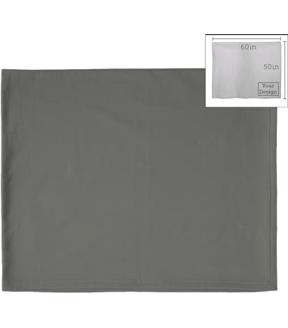 Port & Company Sweatshirt Blanket - Charcoal