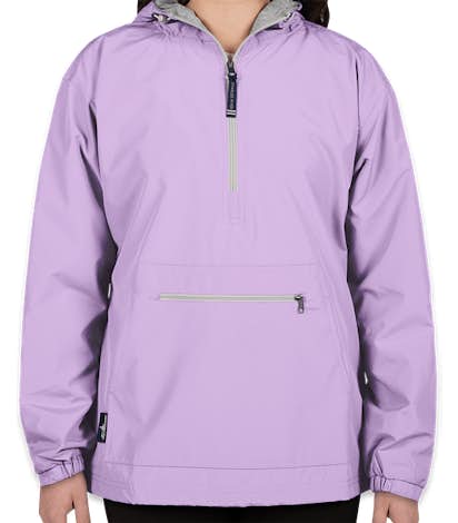 Charles River Women's Classic Hooded Anorak - Lilac