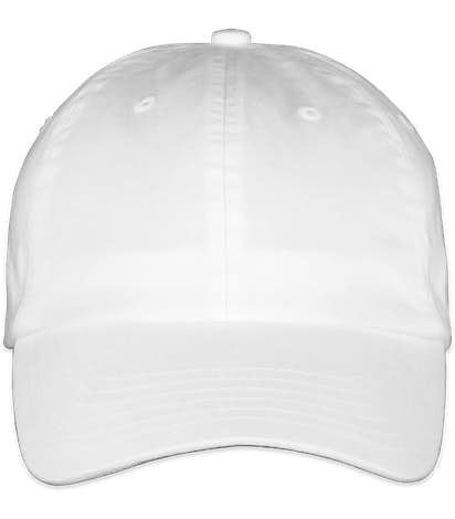 Valucap Bio-Washed Hat - White