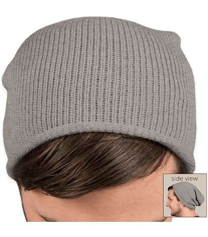Sportsman Slouchy Knit Beanie - Heather Grey