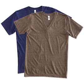 American Apparel Tri-Blend V-Neck T-shirt