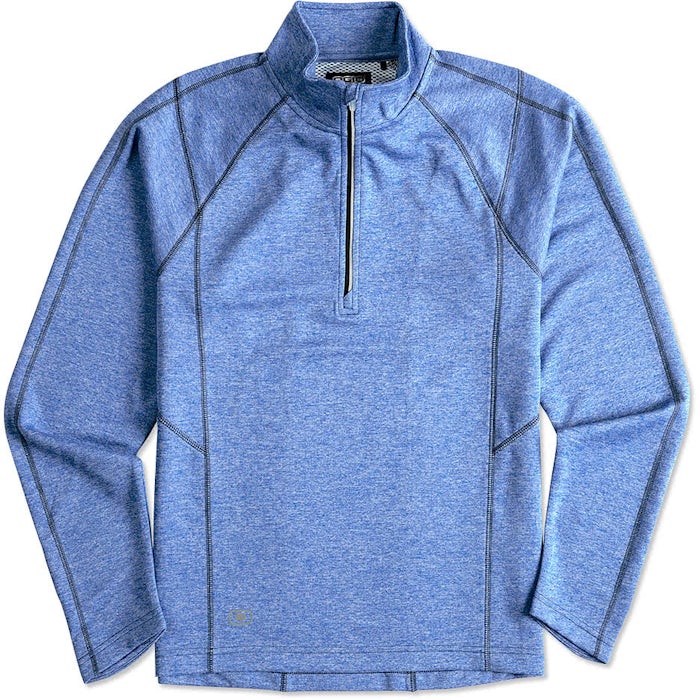 OGIO Endurance Reflective Heather Performance Quarter Zip Pullover