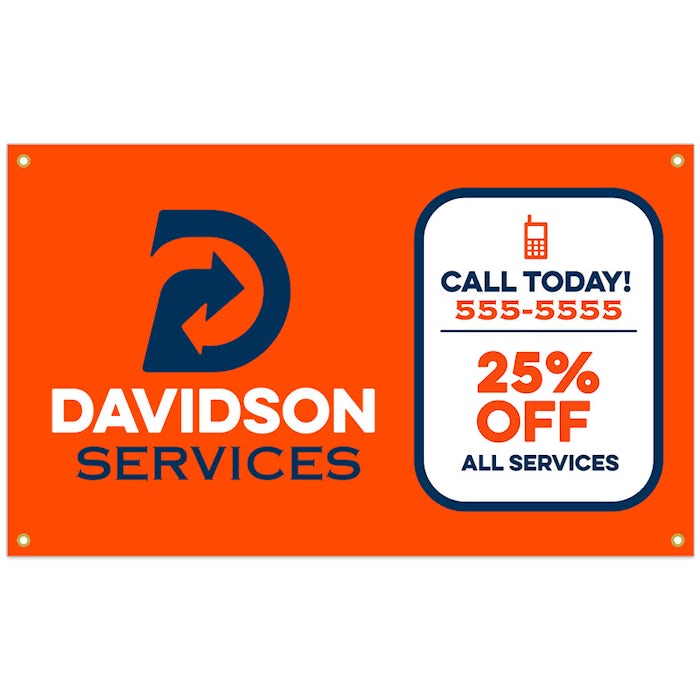 Full Color 5' x 3' Vinyl Banner
