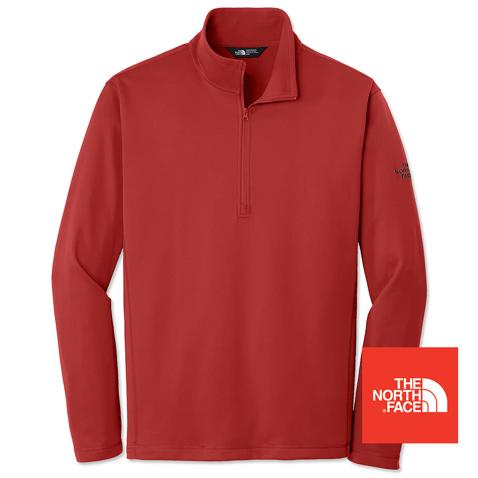 the north face quarter zip fleece