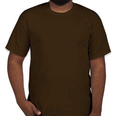 Gildan Ultra Cotton T-shirt - Color: Dark Chocolate