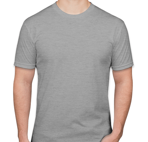 Next Level Jersey T-shirt - Color: Heather Grey