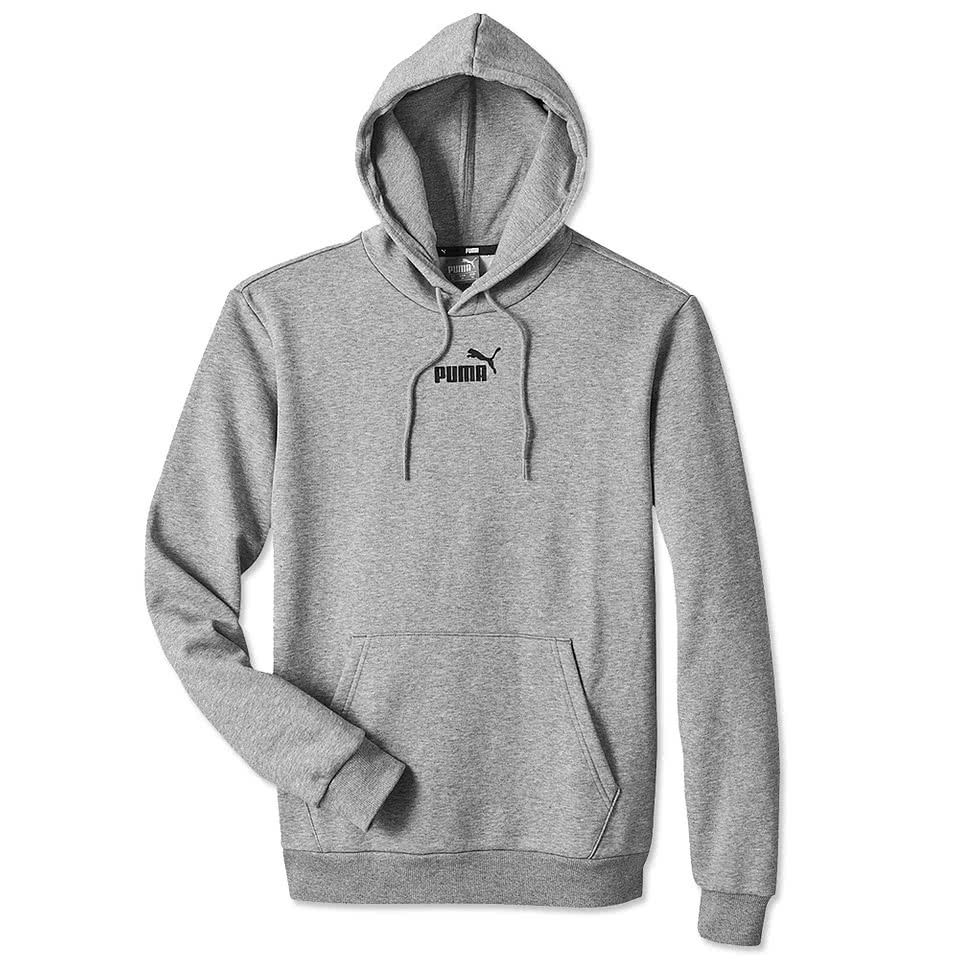 puma essential logo hoodie