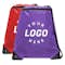 Value Zipper Drawstring Bag