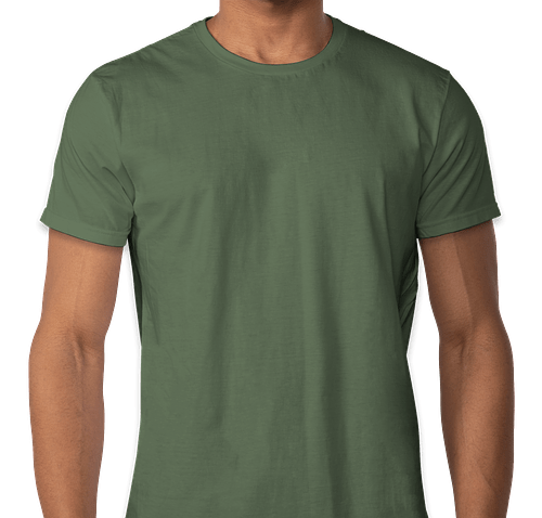 Hanes Nano-T - Color: Fatigue Green