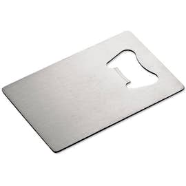 Stainless Steel Credit Card Size Bottle Opener