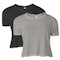 Alternative Apparel Women's 50/50 Crop T-shirt