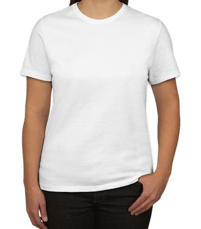 Port & Company Women's Core Cotton T-shirt - White