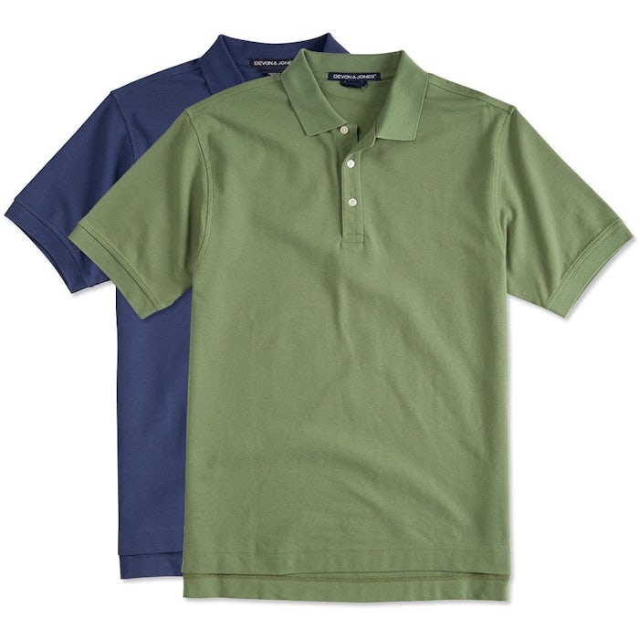Devon & Jones Pima Pique Polo