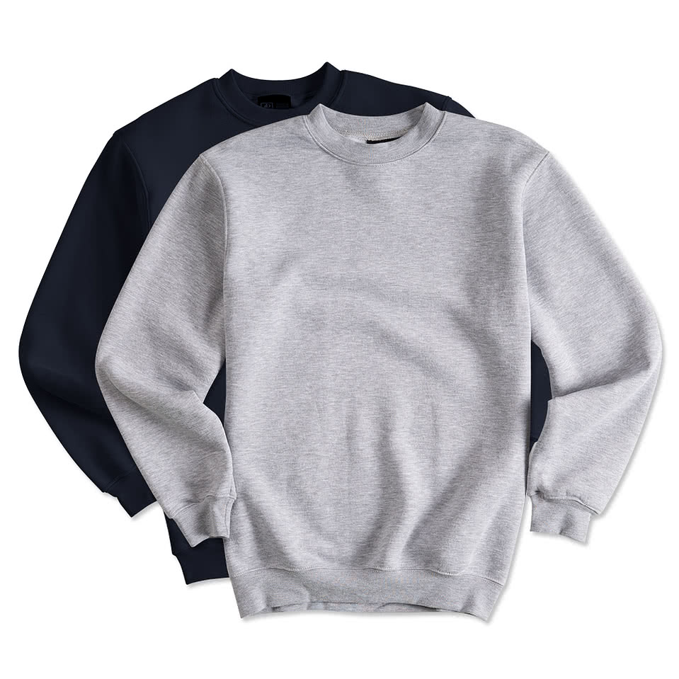 heavy crewneck sweatshirt