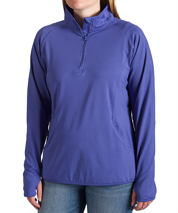 Custom SportTek Women's Performance Half Zip Pullover Design Women’s