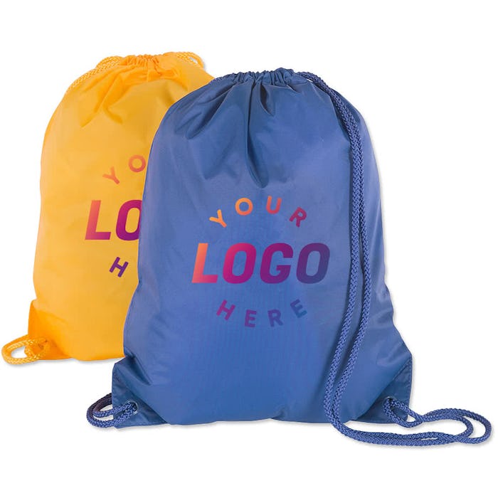 Design Custom Printed Full Color Drawstring Bags at CustomInk