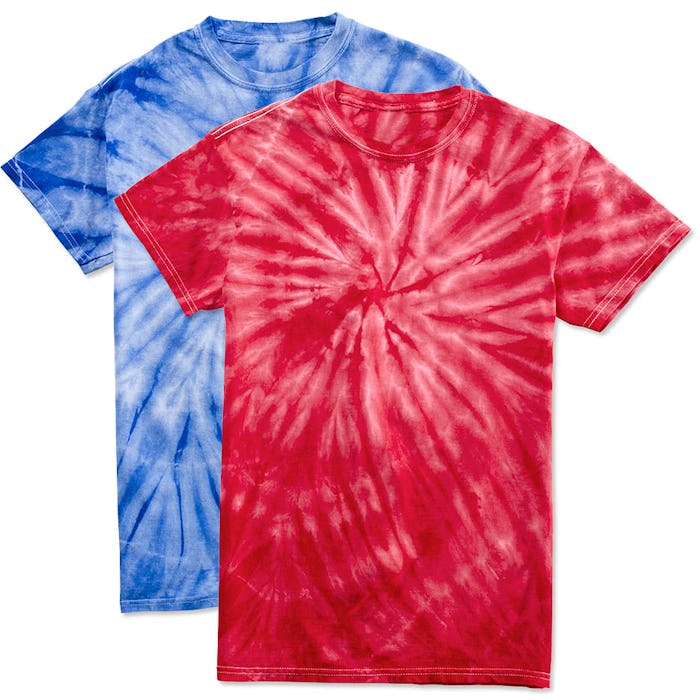 Custom Dyenomite 100% Cotton Tonal Tie-Dye T-shirt - Design Short