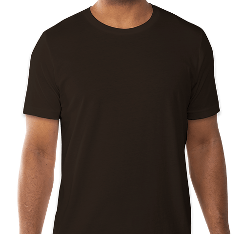 Bella + Canvas Jersey T-shirt - Color: Brown