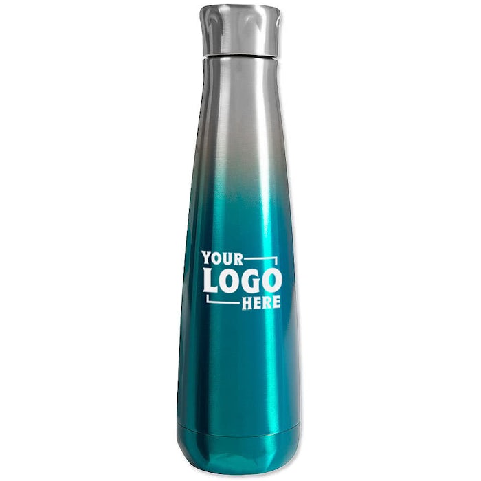 16 oz. Svelte Stainless Steel Ombre Insulated Water Bottle