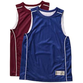 Sport-Tek Youth Micro-Mesh Reversible Sleeveless Jersey