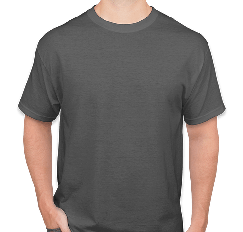Hanes EcoSmart® 50/50 T-shirt - Color: Smoke Gray
