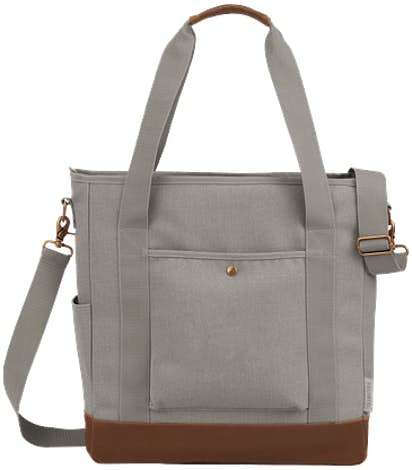 Field & Co. 16 oz. Cotton Canvas Commuter Tote - Gray