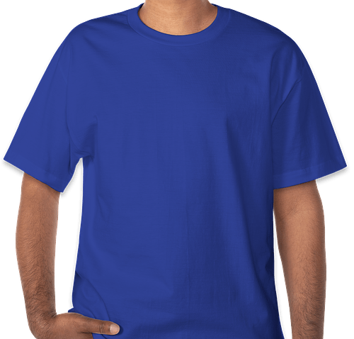 Hanes Beefy-T - Color: Deep Royal