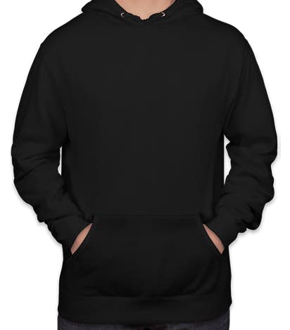 Independent Trading Lightweight Pullover Hoodie - Black