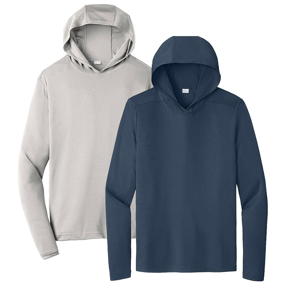 Long Sleeve Hooded Performance Shirts