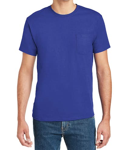 Hanes Tagless Pocket T-shirt - Other View: 1