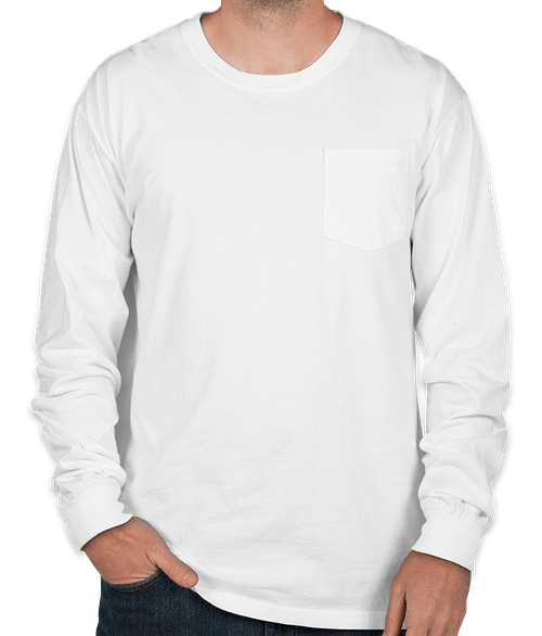 design comfort colors t shirts with pocket