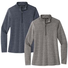 TravisMathew Women's Crestview Performance Quarter Zip Sweatshirt