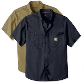 Carhartt Force Ridgefield Short Sleeve Casual Shirt
