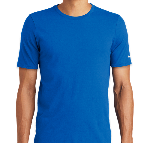 Nike Dri-FIT Performance Blend Shirt - Color: Game Royal