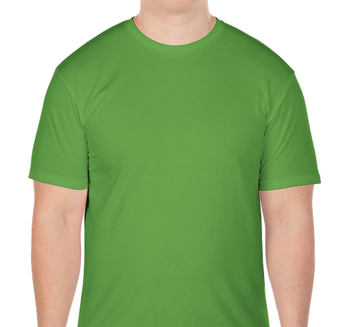 Gildan Softstyle Jersey T-shirt - Color: Electric Green