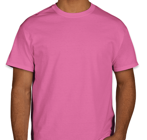 Gildan 100% Cotton T-shirt - Color: Azalea