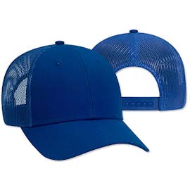 Otto Cap Low Profile Solid Trucker Hat