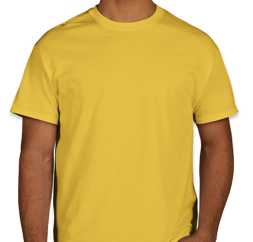 Gildan 100% Cotton T-shirt - Color: Daisy
