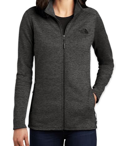 The North Face Women's Skyline Full Zip Fleece Jacket - TNF Dark Grey Heather