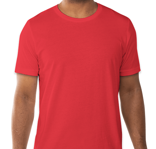 Bella + Canvas Jersey T-shirt - Color: Red