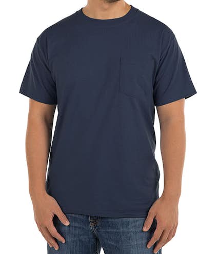 Hanes Workwear Pocket T-shirt - Other View: 1