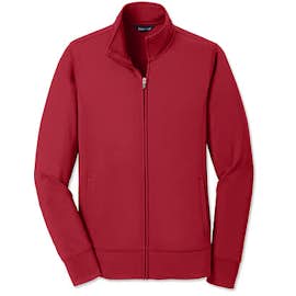 Sport-Tek Women's Sport-Wick Tech Fleece Full Zip Jacket