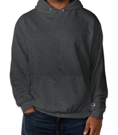 Champion Double Dry Eco Pullover Hoodie - Charcoal Heather
