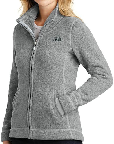 Custom The North Face Women's Sweater Fleece Jacket - Design Fleece ...