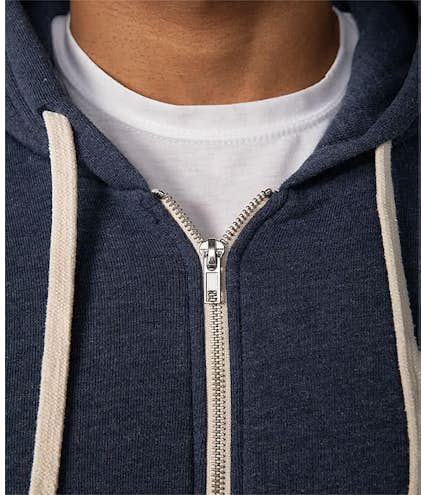 Royal Apparel USA-Made Organic Eco Zip Hoodie - Other View: 4