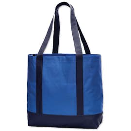 Port Authority Medium Poly Canvas Day Tote Bag