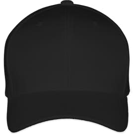 Yupoong Wool Flexfit Hat - Color: Black
