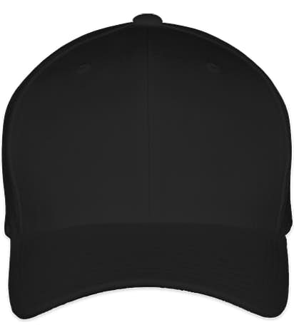 Yupoong Wool Flexfit Hat - Black
